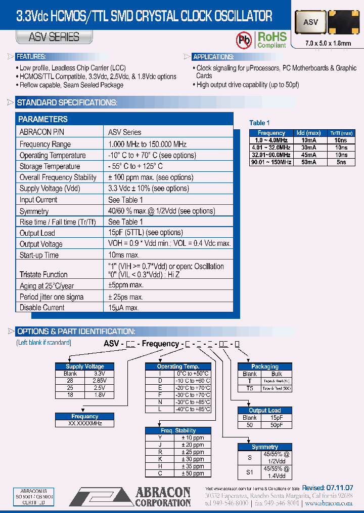 ASV_1213585.PDF Datasheet