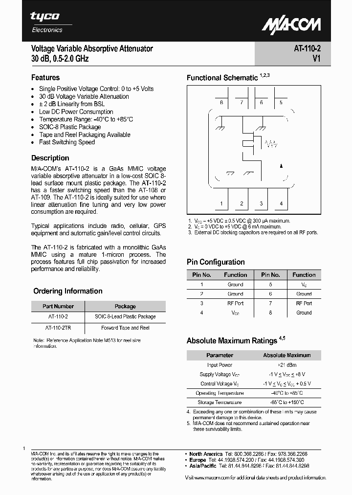 AT-110-2TR_1213625.PDF Datasheet