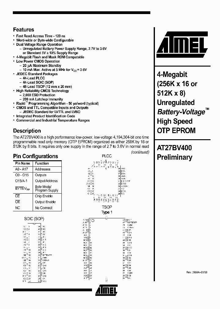 AT27BV400-15TI_1213801.PDF Datasheet
