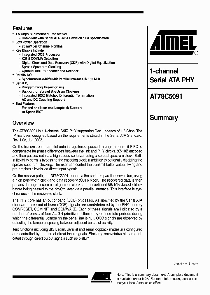 AT78C5091_1095123.PDF Datasheet