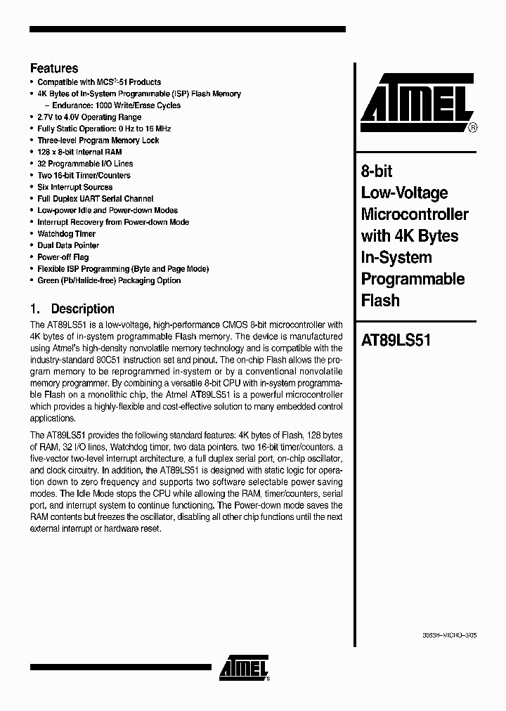 AT89LS5106_1214244.PDF Datasheet