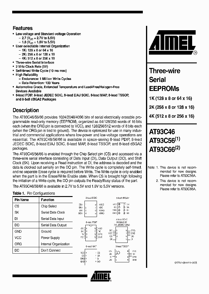 AT93C46-10PU-18_1032009.PDF Datasheet