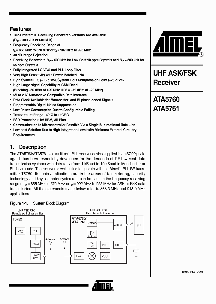 ATA5761_1214424.PDF Datasheet