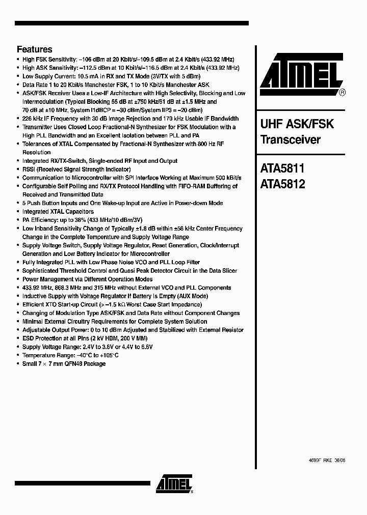 ATA5812-PLQW_1119584.PDF Datasheet