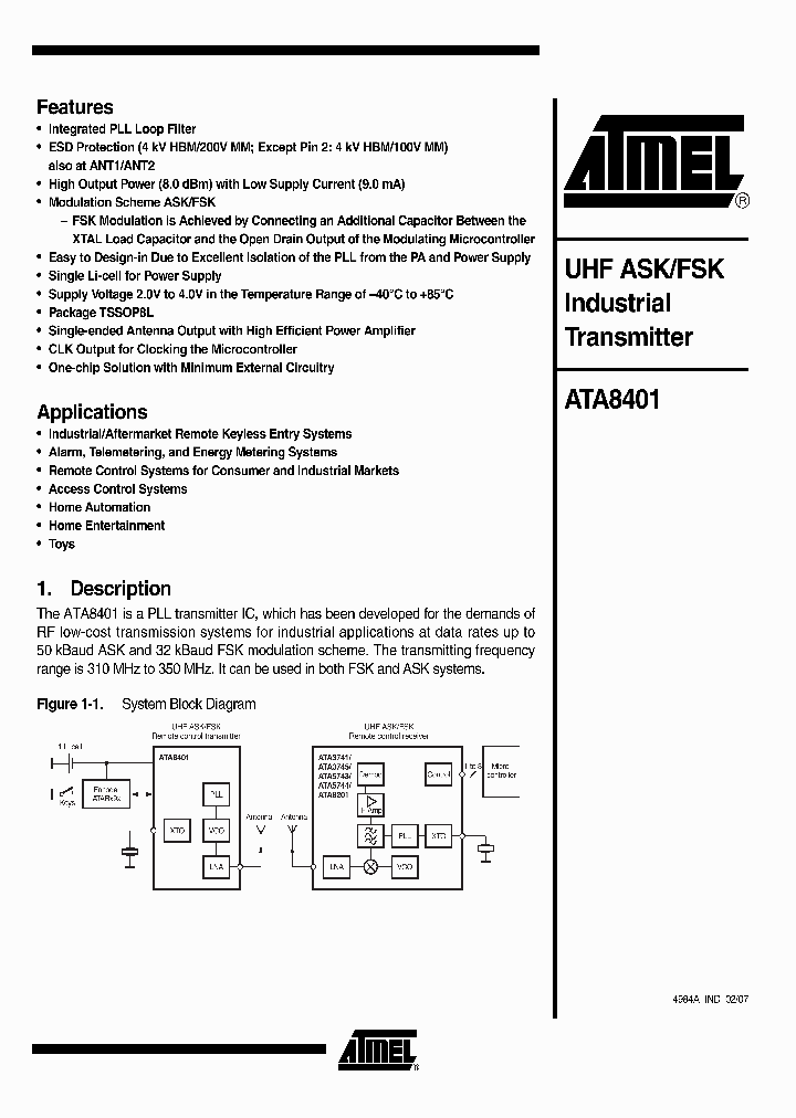 ATA8401_1214445.PDF Datasheet