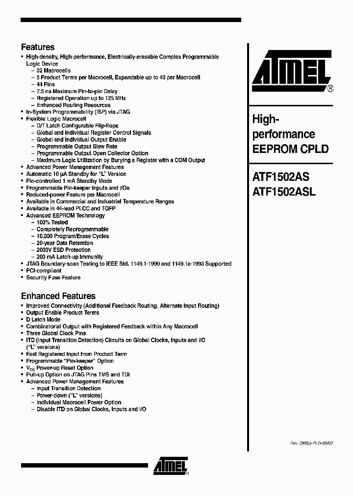 ATF1502ASL-25JC44_1131841.PDF Datasheet