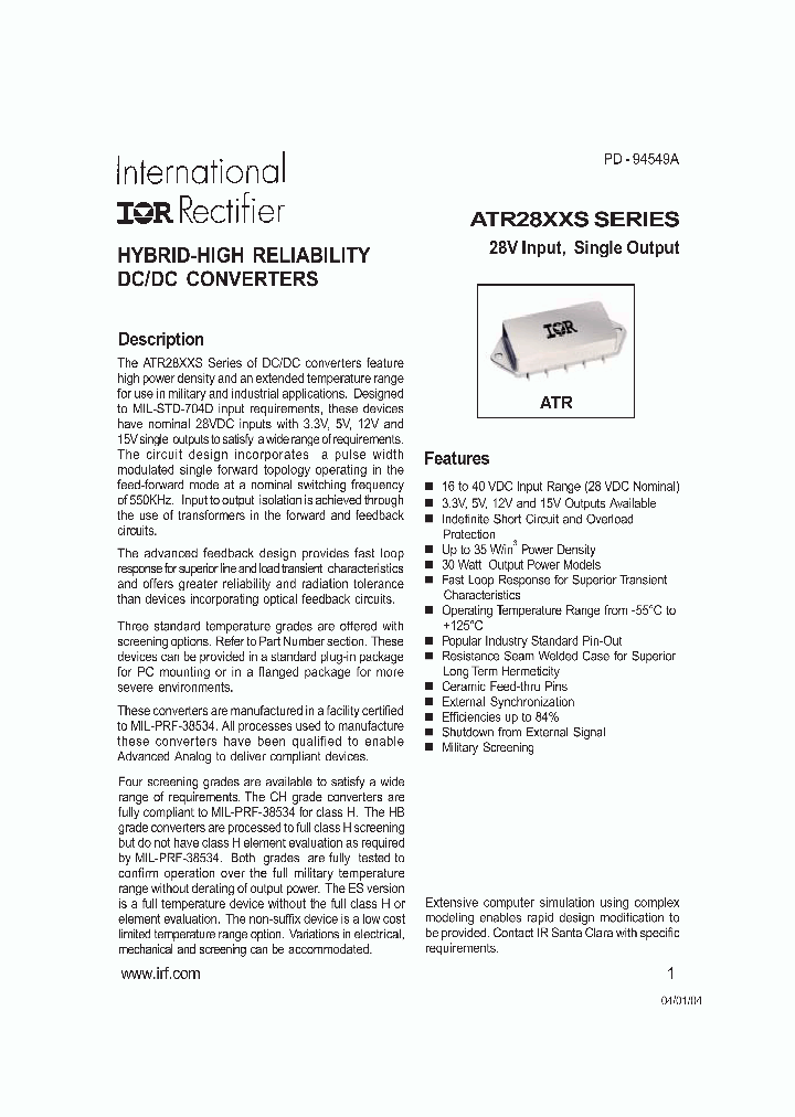 ATR2805SCH_1090134.PDF Datasheet