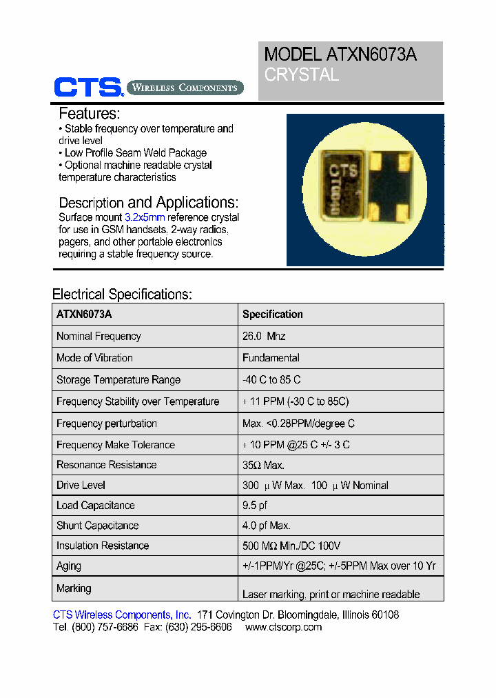 ATXN6073A_1214720.PDF Datasheet