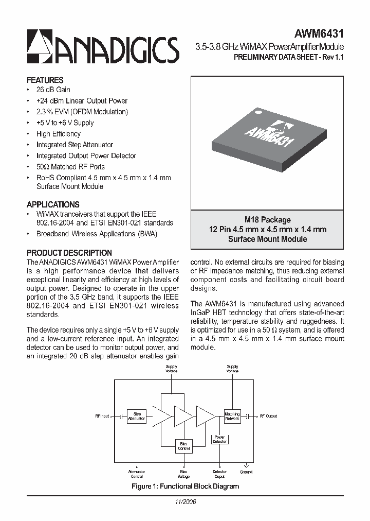 AWM6431RM18P8_1214893.PDF Datasheet