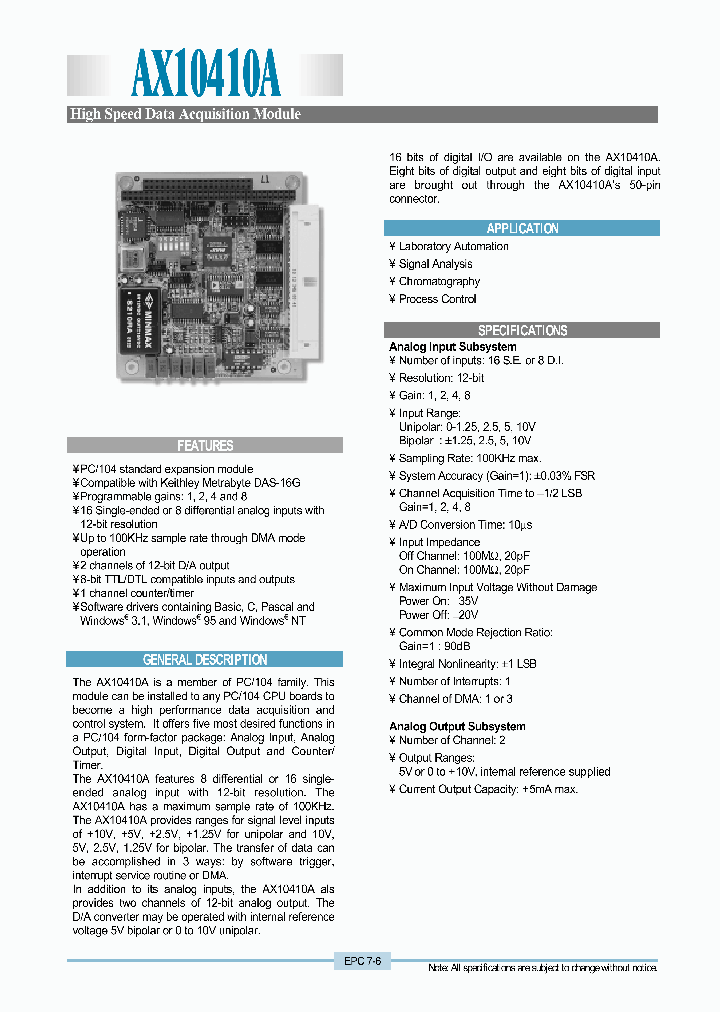 AX10410A_1214945.PDF Datasheet