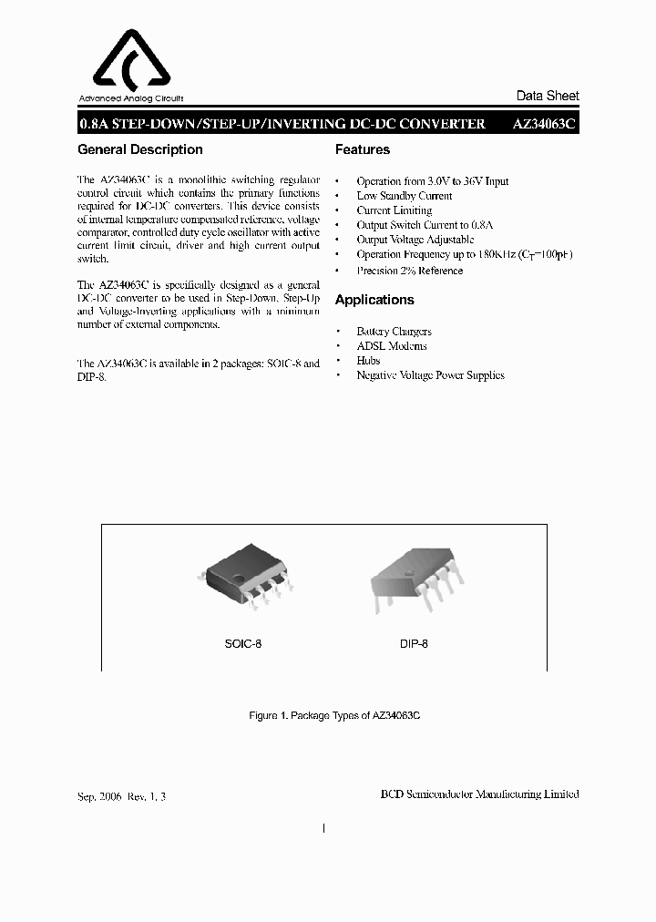 AZ34063CP_1114955.PDF Datasheet