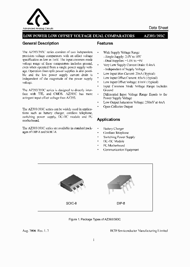 AZ393MTR_1115309.PDF Datasheet