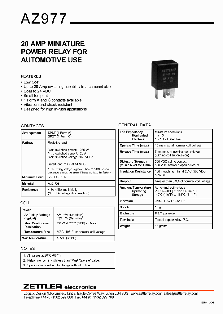 AZ977-1C-6DS_1215188.PDF Datasheet