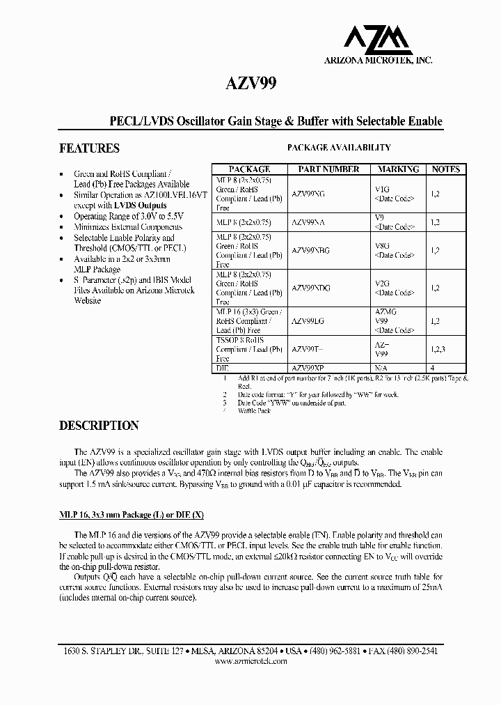 AZV99XP_1215204.PDF Datasheet