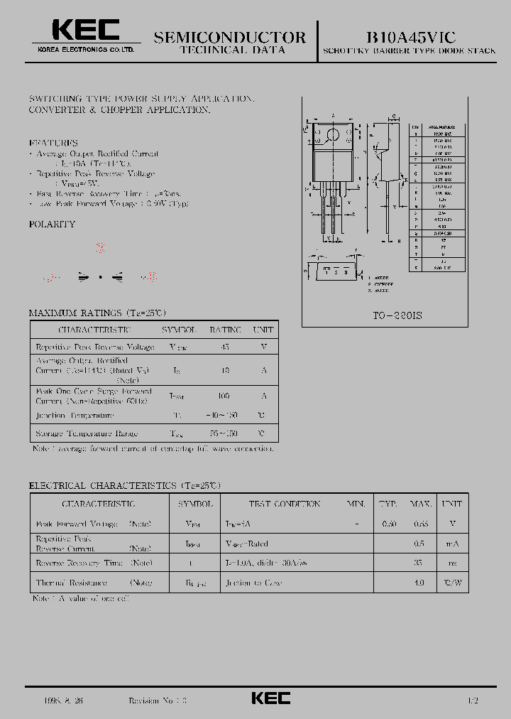 B10A45VIC_1215248.PDF Datasheet