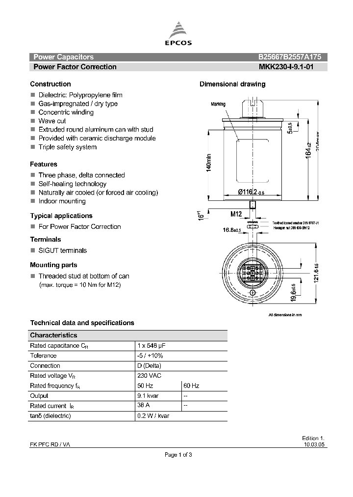 B25667B2557A175_1215328.PDF Datasheet