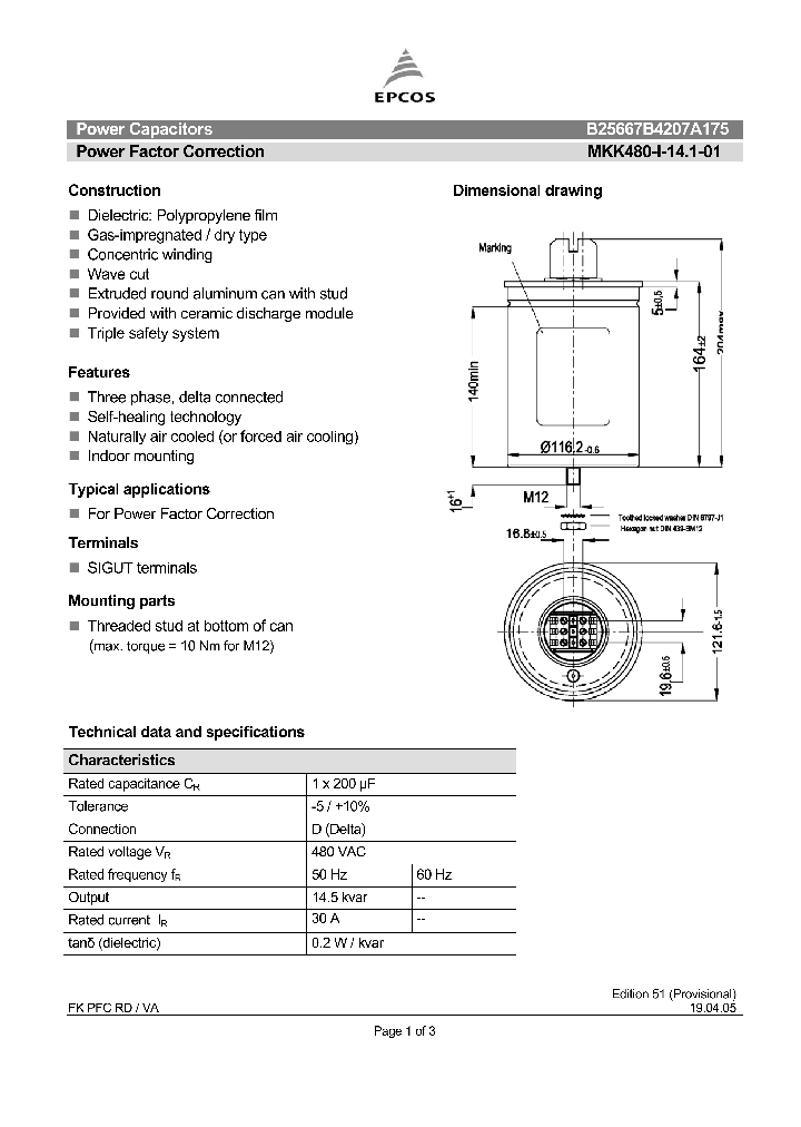 B25667B4207A175_1215333.PDF Datasheet