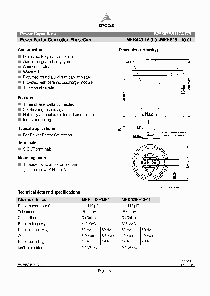 B25667B5117A175_1215352.PDF Datasheet