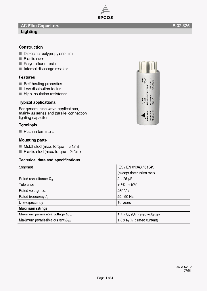 B32325-A1805_1215445.PDF Datasheet