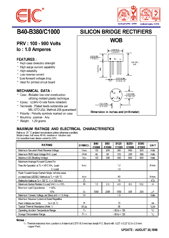 B40-C1000_1215889.PDF Datasheet