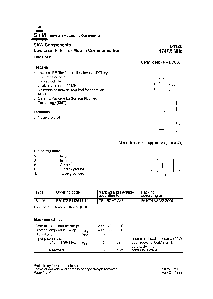 B4126_1215930.PDF Datasheet