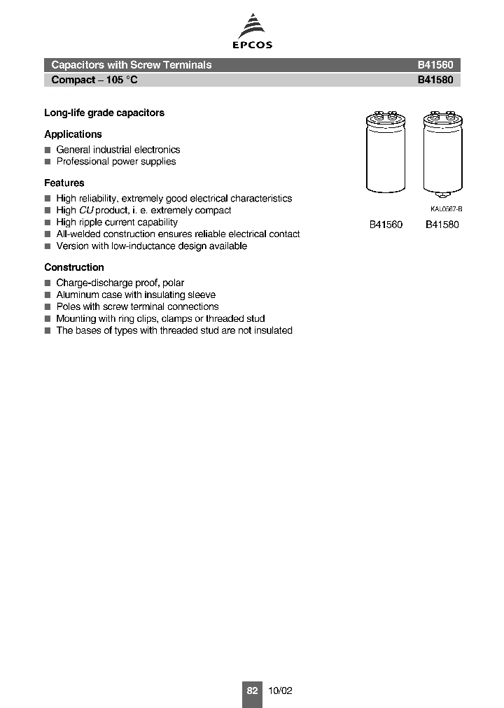 B41580A8689M000_1215950.PDF Datasheet