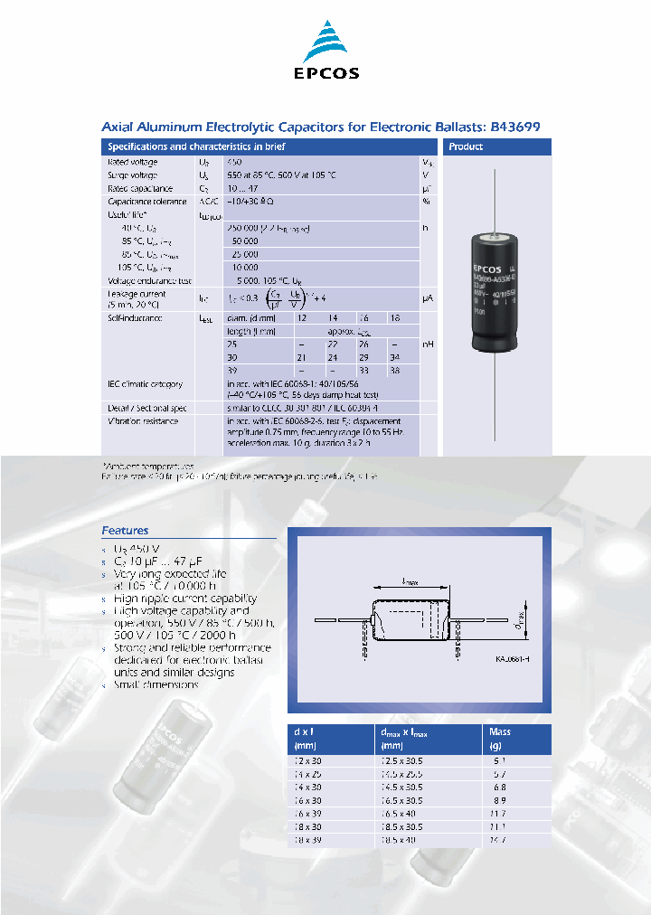 B43699_1216030.PDF Datasheet