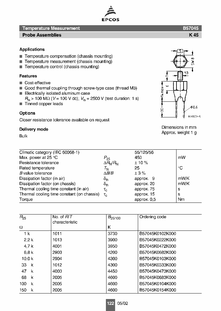 B57045K0683K000_1216087.PDF Datasheet
