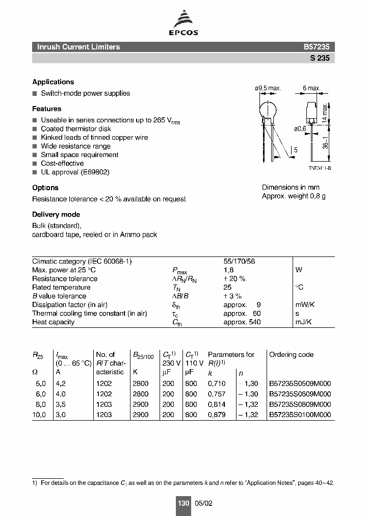 B57235S0100M000_1150002.PDF Datasheet