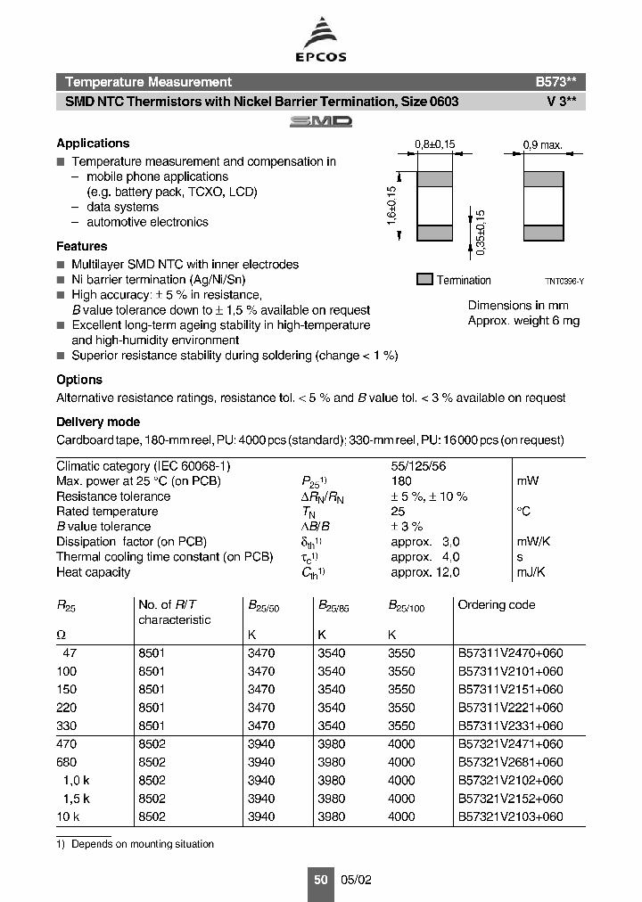B57311V2470060_1113301.PDF Datasheet