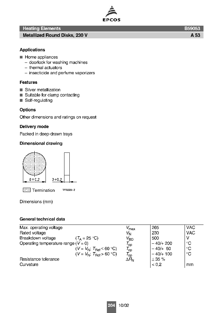 B59053A0270A010_1216122.PDF Datasheet