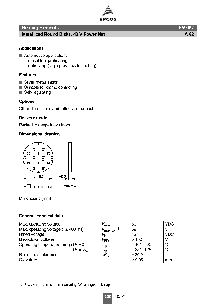 B59062A0160A010_1216124.PDF Datasheet