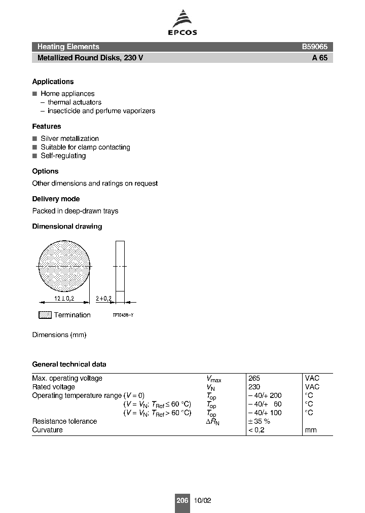 B59065A0270A010_1216125.PDF Datasheet