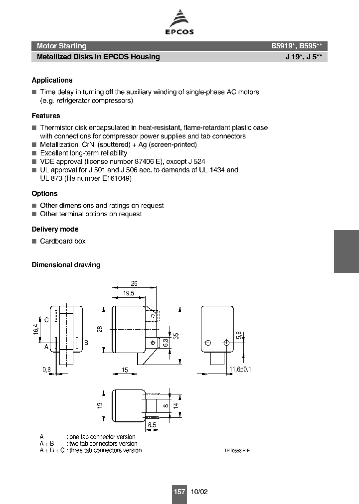 B59544J0120A320_1216137.PDF Datasheet