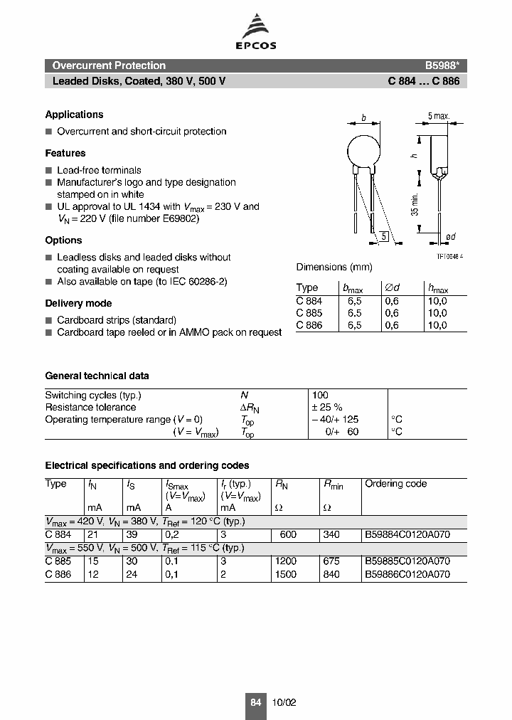 B59886C0120A070_1216147.PDF Datasheet