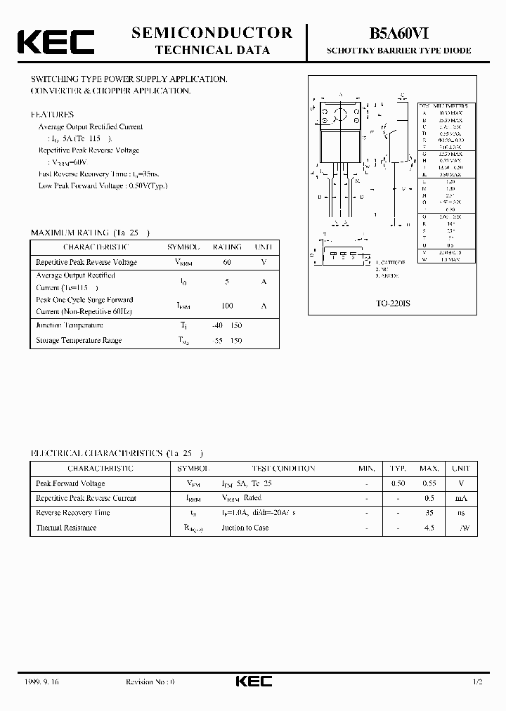 B5A60VI_1216159.PDF Datasheet