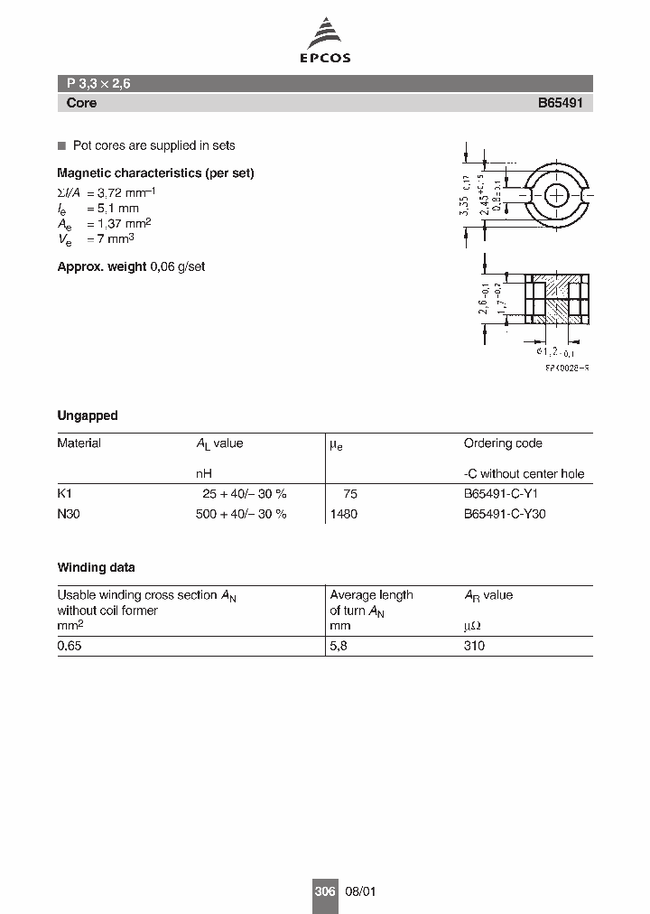 B65491-C-Y30_1216168.PDF Datasheet