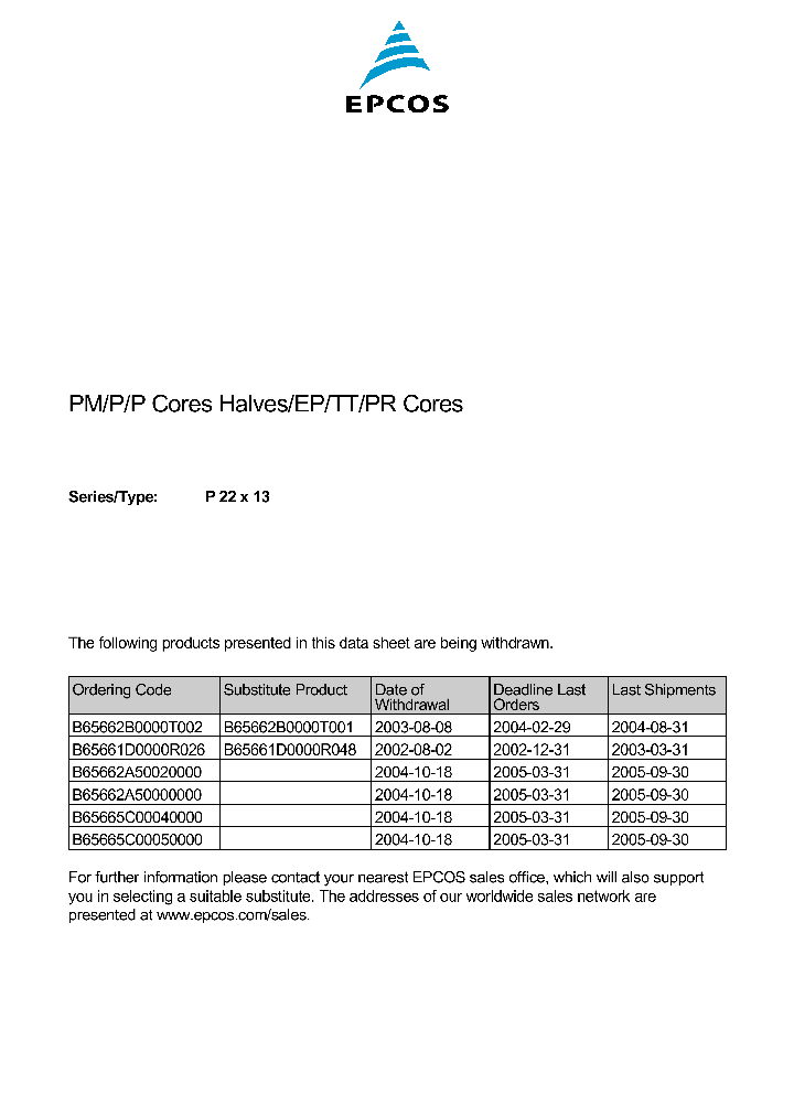 B65665C00050000_1216184.PDF Datasheet