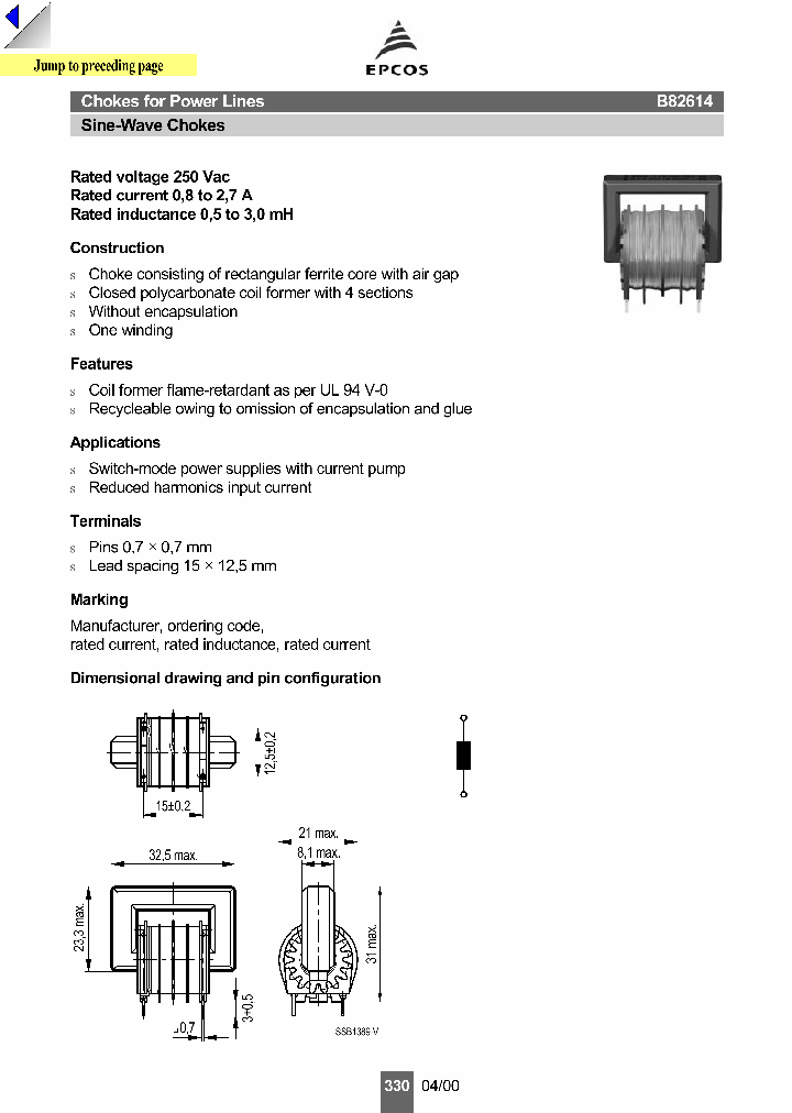 B82614-R2801-A30_1216410.PDF Datasheet