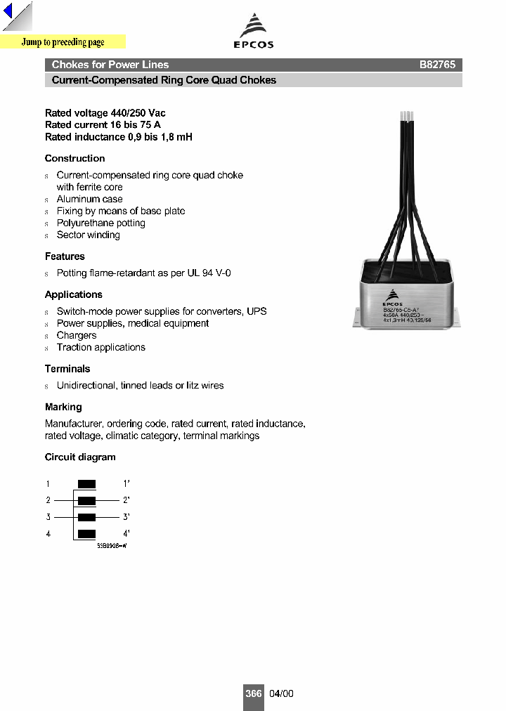 B82765-C6-A11_1216425.PDF Datasheet