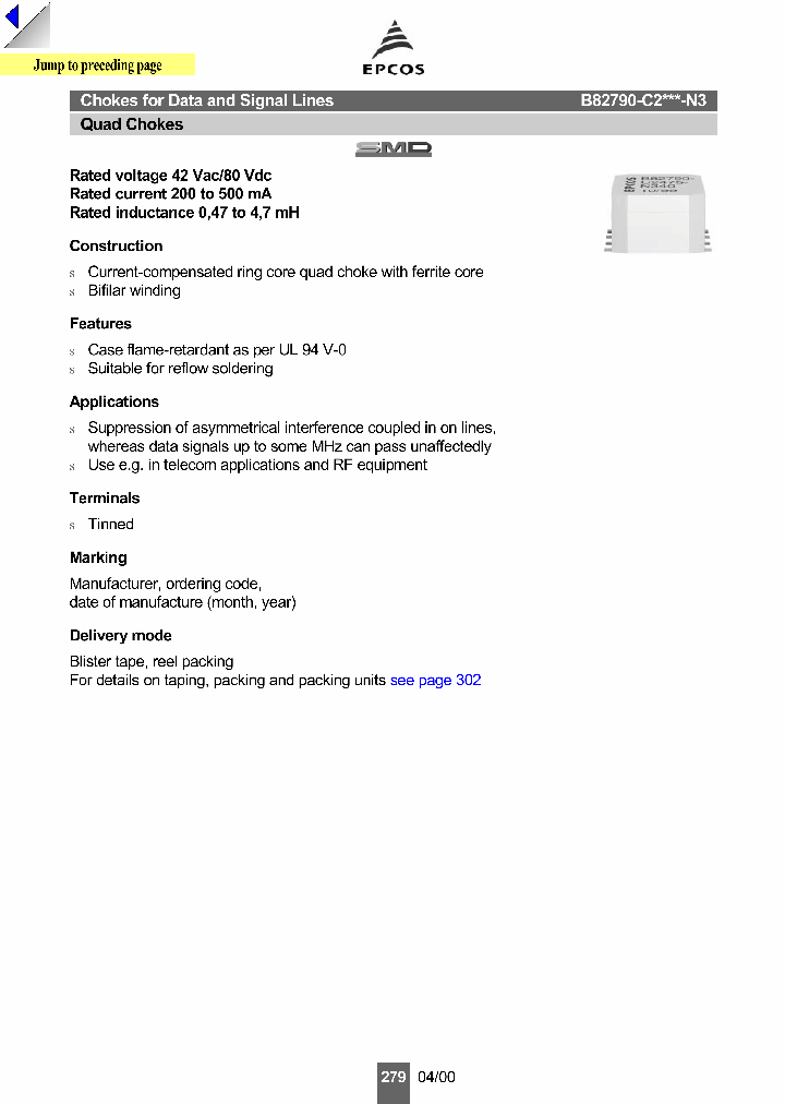 B82790-C2475-N340_1216427.PDF Datasheet