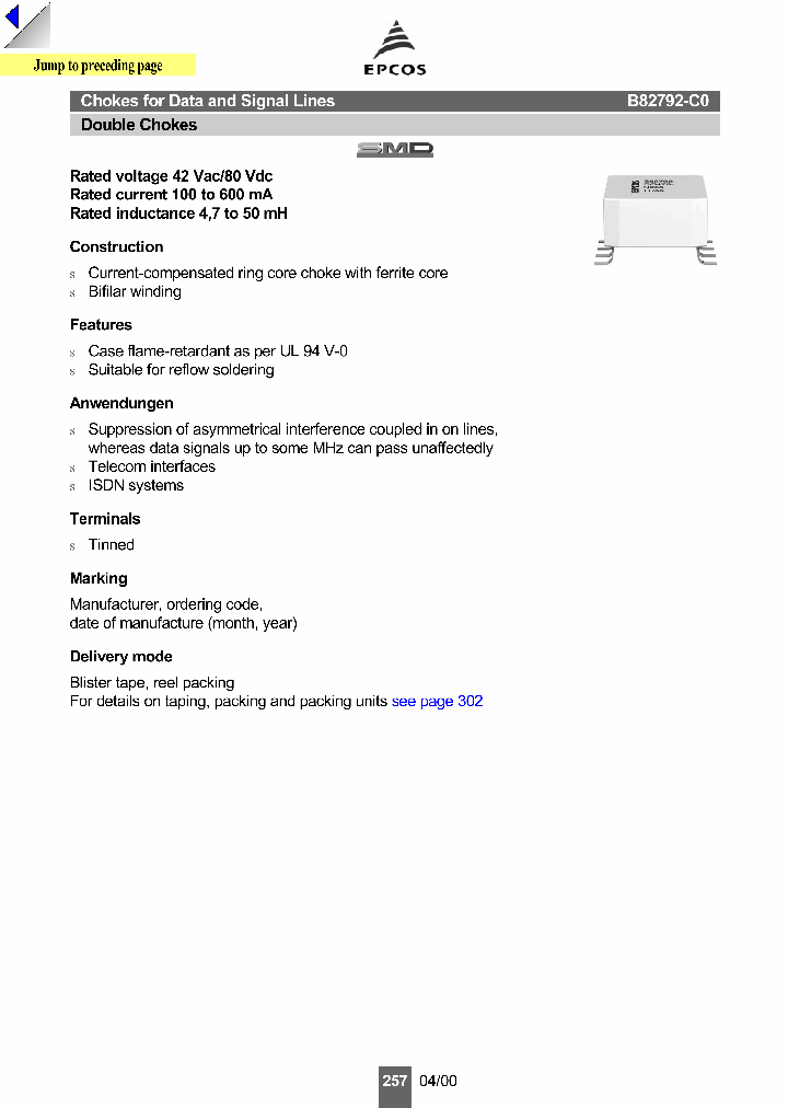 B82792-C0685-N365_1216433.PDF Datasheet