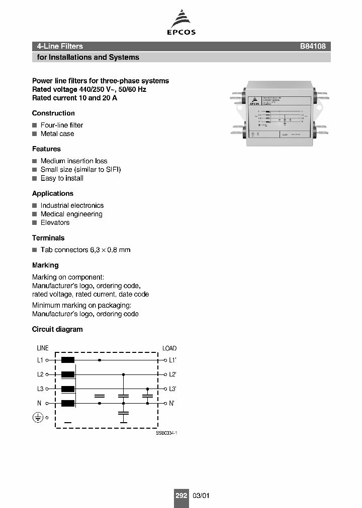 B84108-S1004-A120_1216451.PDF Datasheet