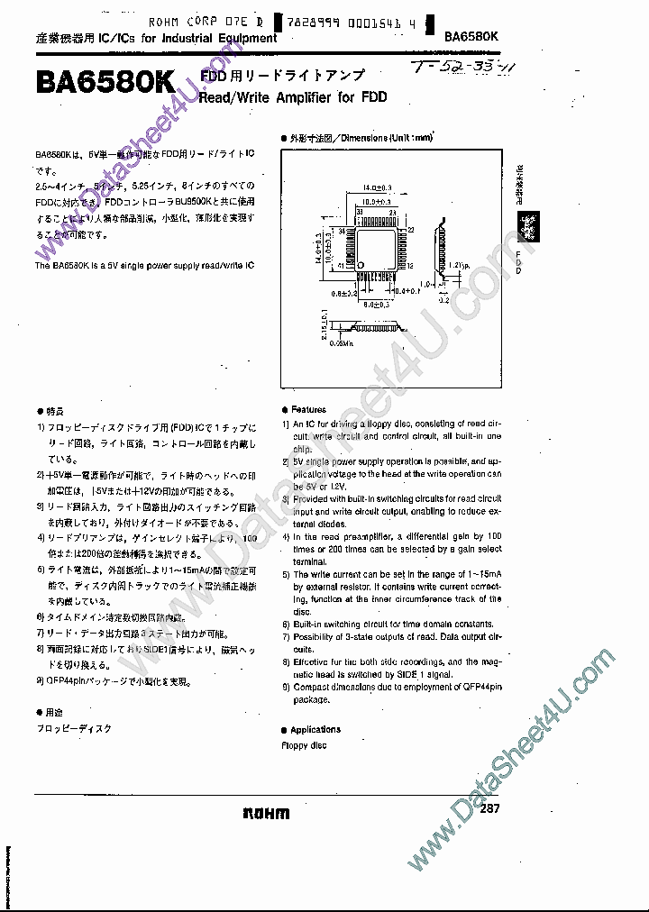 BA6580K_1111596.PDF Datasheet