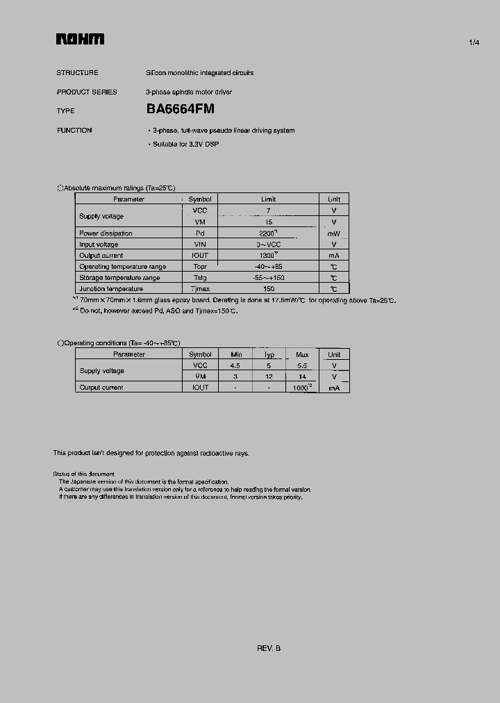 BA6664FM1_1031736.PDF Datasheet