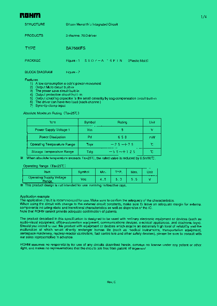 BA7666FS1_1216961.PDF Datasheet