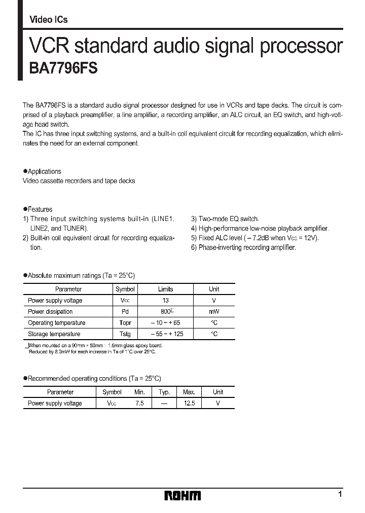 BA7796FS_1216976.PDF Datasheet