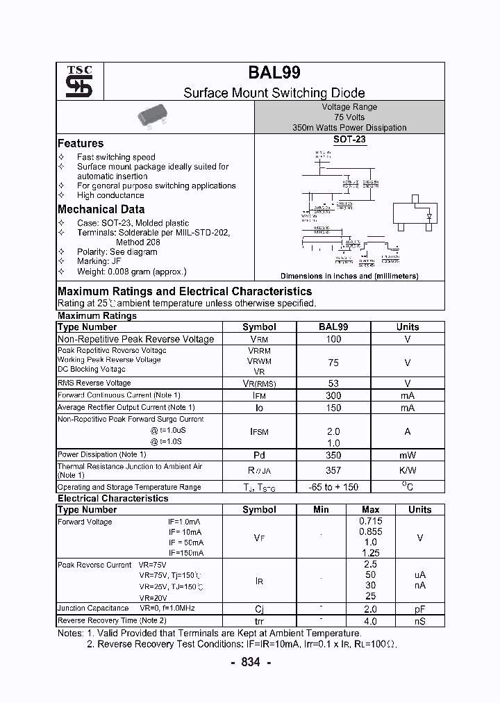BAL99_1152598.PDF Datasheet