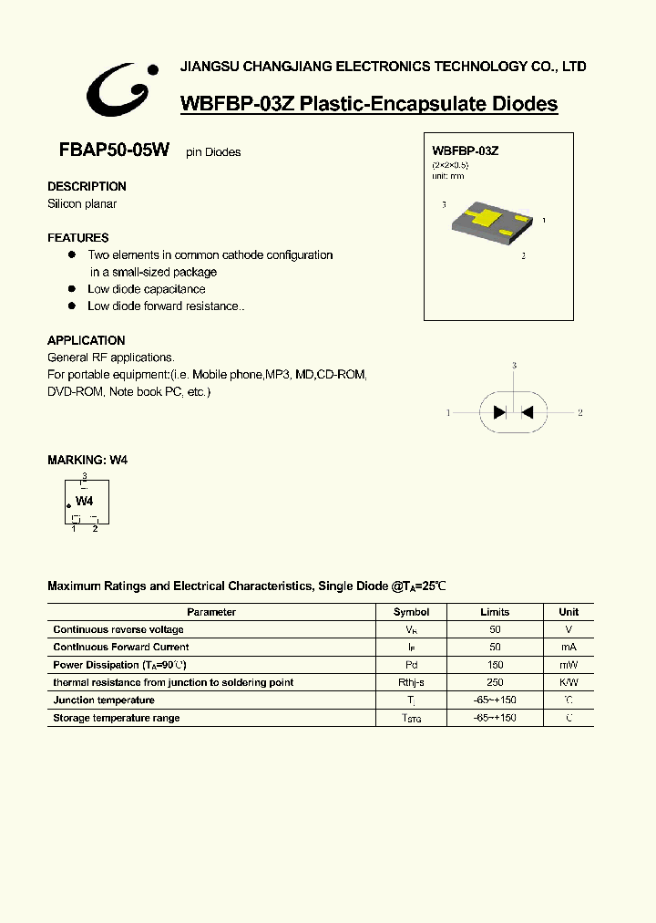 BAP50-05W_1217048.PDF Datasheet