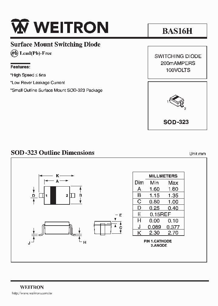 BAS16H_1217124.PDF Datasheet